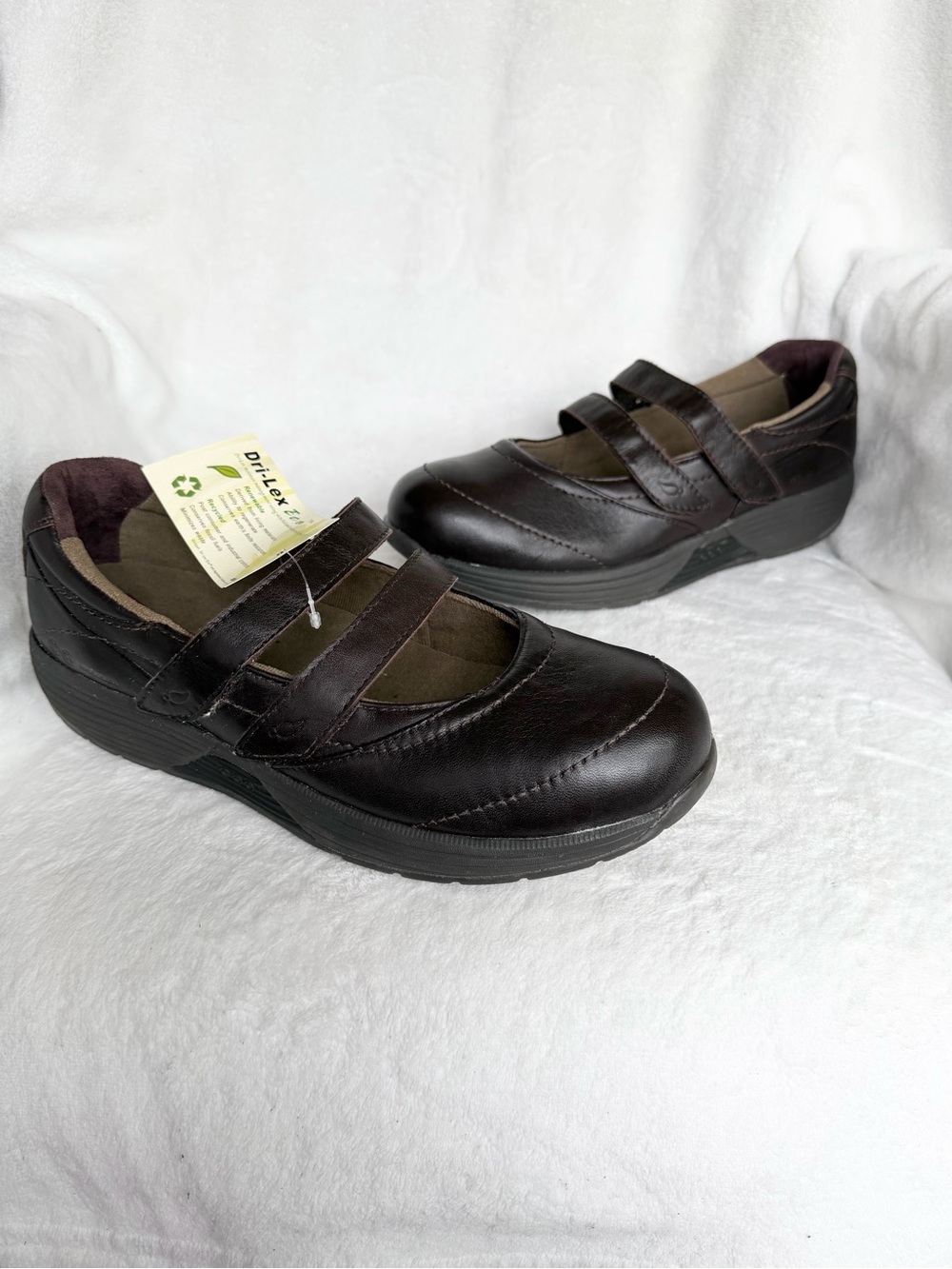P.W. Minor TOPAZ MARY Jane’s  Brown Leather Orthopedic Comfort Shoes 10/41  2W